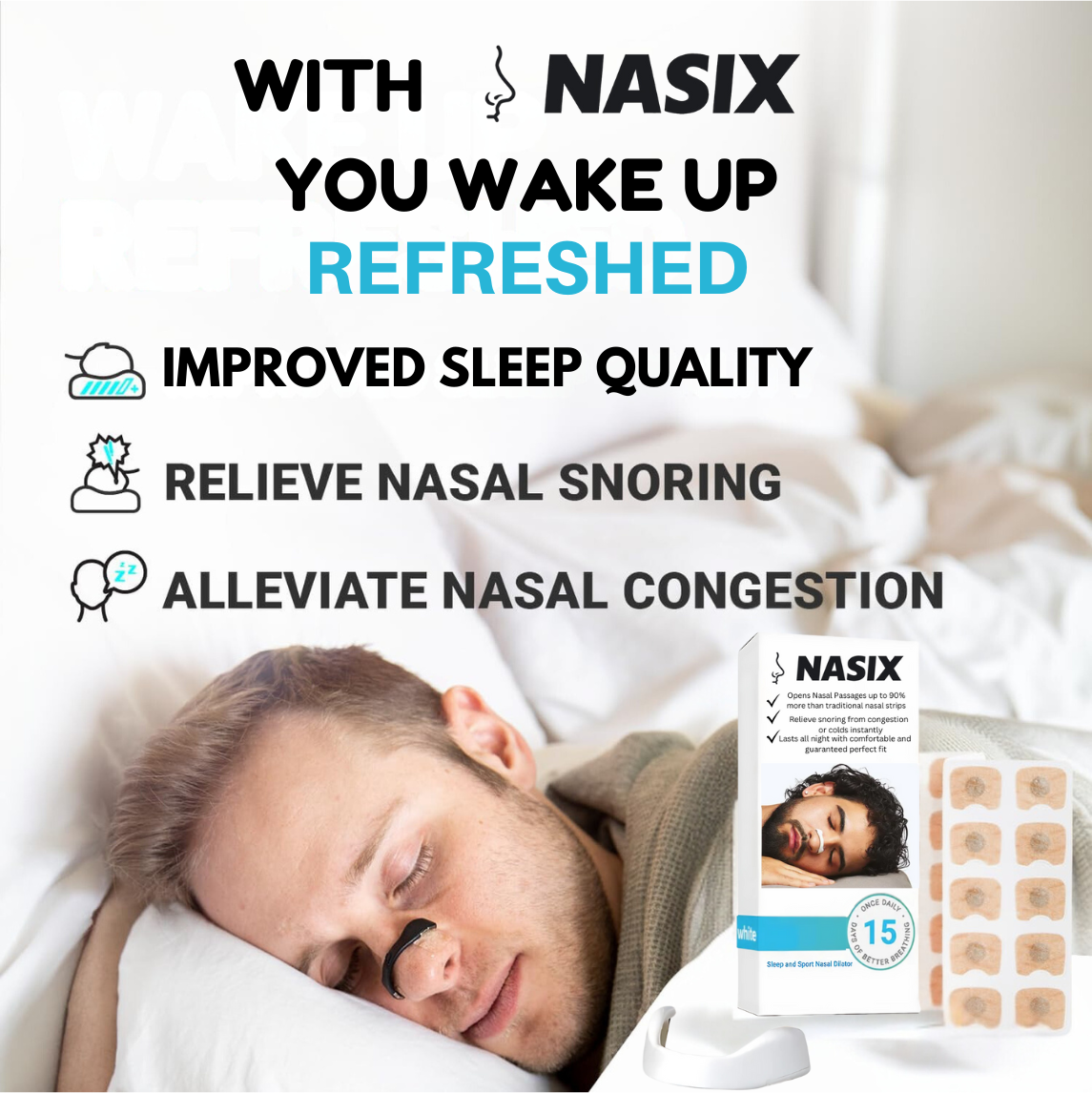 Nasix™ Magnetic Nasal Dilator by Viraloft