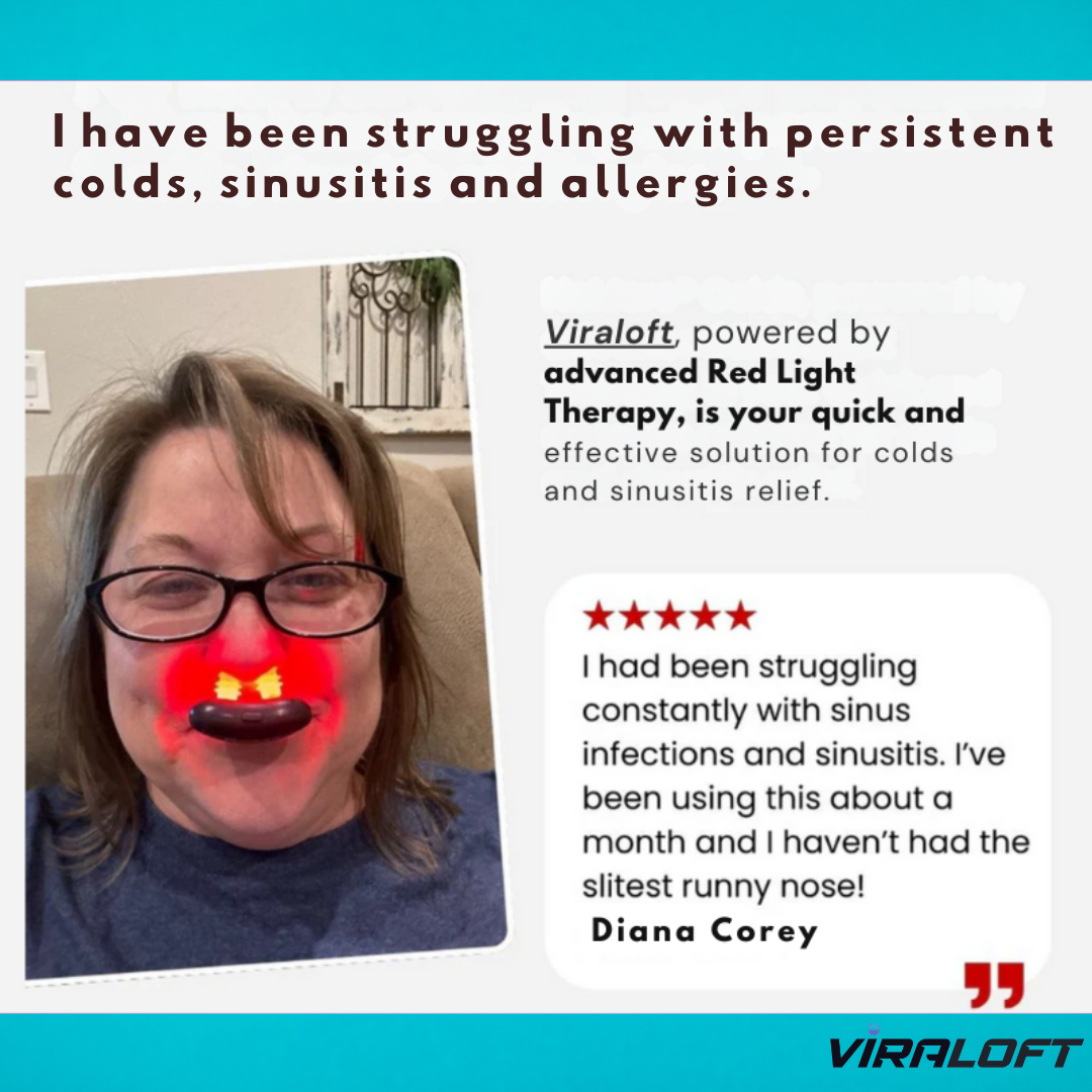 Viraloft™ Red Light Therapy Nasal Enhancer